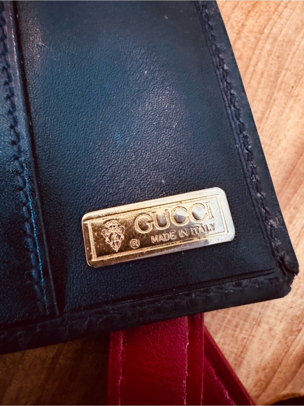 GUCCI Micro GG Logo Webbing PVC Leather Long Bifold Wallet/converted Crossbody - Picture 8 of 17